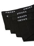 Product image thumbnail - PCLOGO LADY BOXER SHORTS, Black | 2