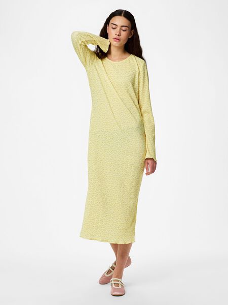 chinese dress ladies Brown Long Sleeve A-Line Penni Midi Dress main image 0