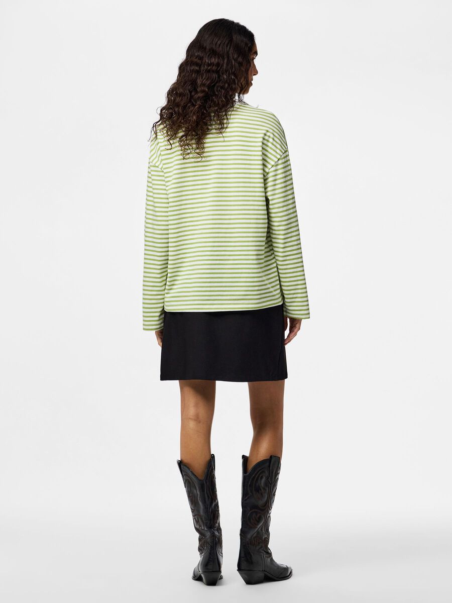 Product carousel image - PCBOSELLA MW MINI WRAP SKIRT, Black | 2