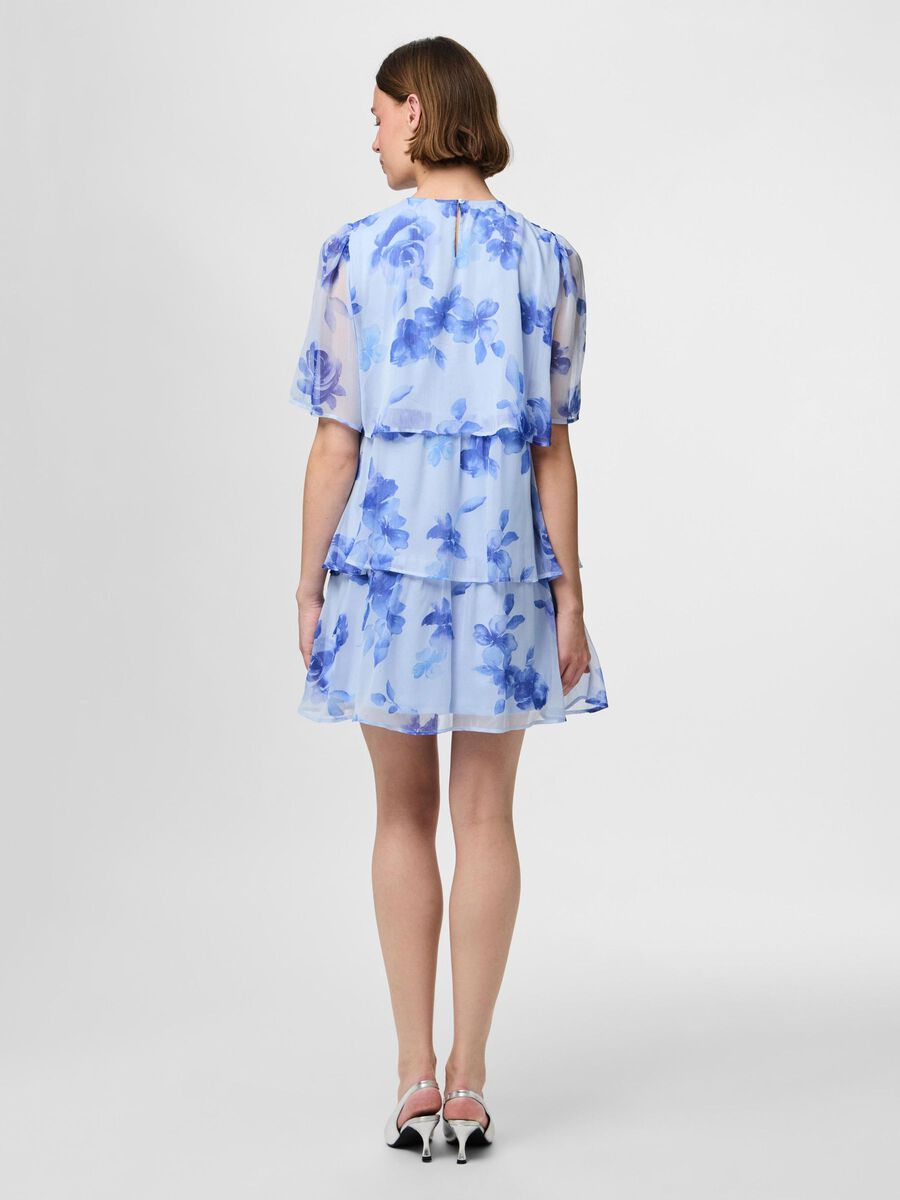Pieces PCCLARA MINI DRESS, Cashmere Blue, highres - 17161330_CashmereBlue_1222995_004.jpg