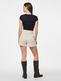 Pieces PCDONNA MW GERIPPTE SHORTS, Silver Gray, highres - 17161308_SilverGray_1222834_004.jpg