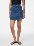 Pieces PCFIBBO HW OMLOTT DENIM MINIKJOL, Medium Blue Denim, highres - 17158844_MediumBlueDenim_003.jpg