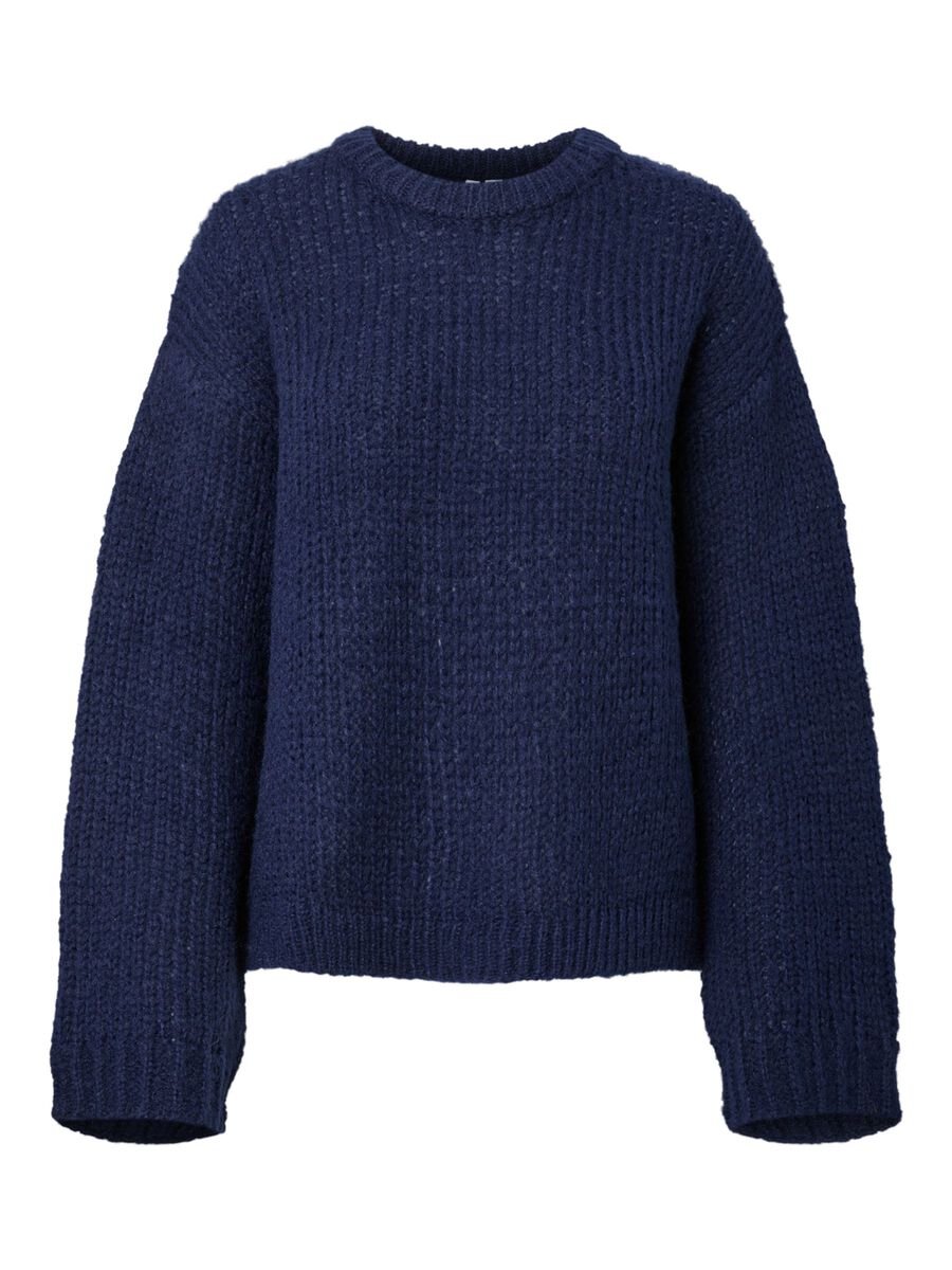 Product carousel image 2 PCDORTHEA CHUNKY STRICKPULLOVER, Maritime Blue