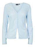 Product image thumbnail - PCBAISY CARDIGAN, Cashmere Blue | 6