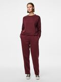 Pieces PCCHILLI LOOSE FIT SWEAT-SHIRT, Tawny Port, highres - 17156302_TawnyPort_007.jpg