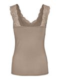Pieces PCBARBERA LACE TOP, Warm Taupe, highres - 17106017_WarmTaupe_002.jpg