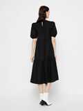 Pieces MANCHES BOUFFANTES ROBE MI-LONGUE, Black, highres - 17106478_Black_004.jpg