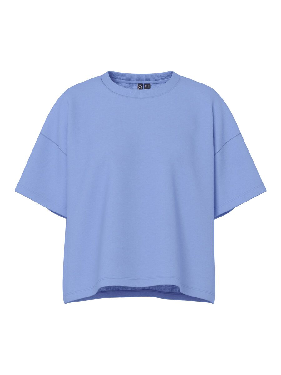 Carousel image - PCCHILLI SHORT SLEEVED TOP, Hydrangea | 5