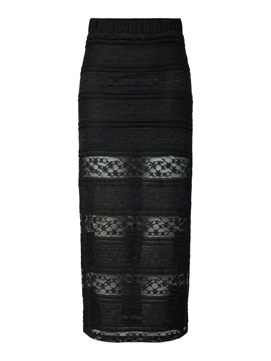 Carousel image - PCMIRO - TMH - SLIM JUPE LONGUE, Black | 6