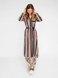 Pieces STRIPED LONG SHIRT DRESS, Black, highres - 17098796_Black_711542_003.jpg