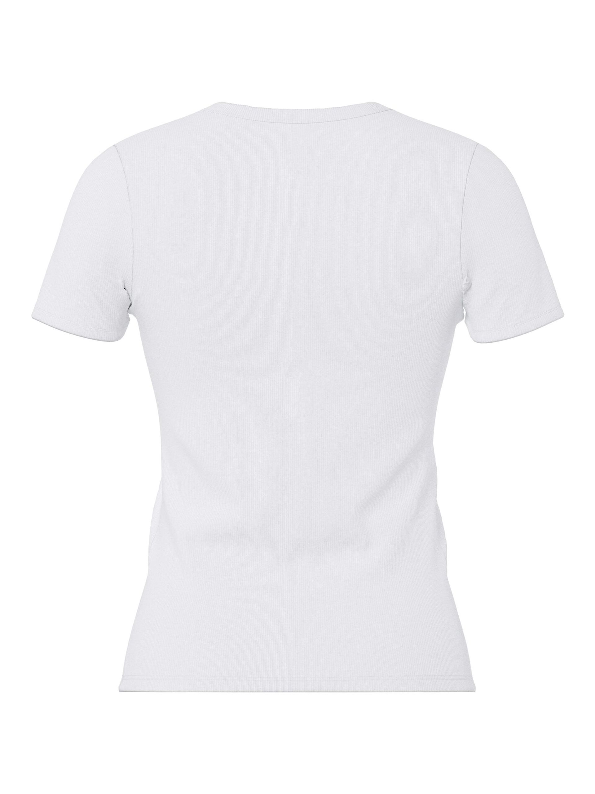 Carousel image - PCMAY RIBBET T-SKJORTE, Bright White | 5