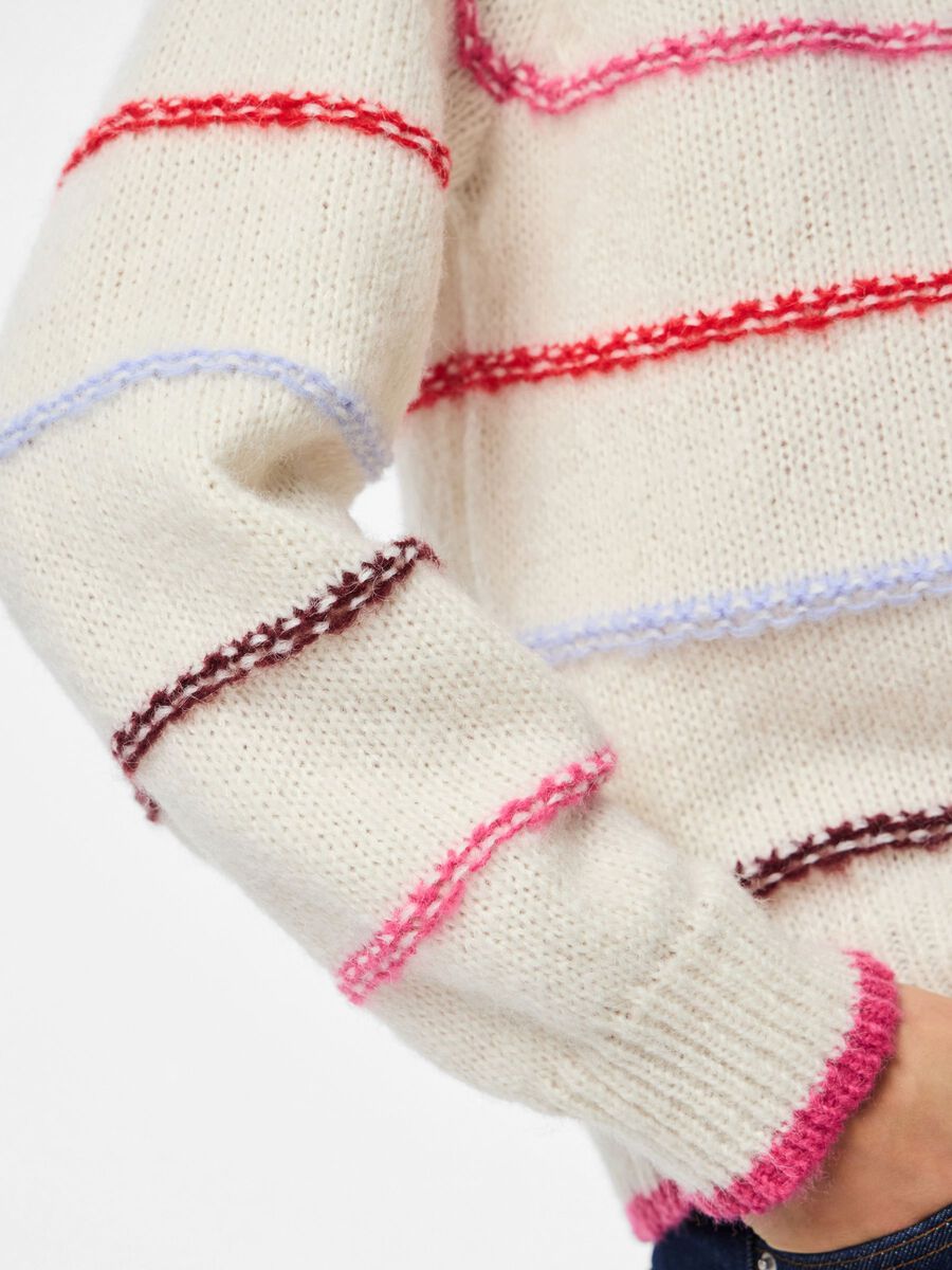 Carousel image - PCNEILIA KNITTED JUMPER, Birch | 4