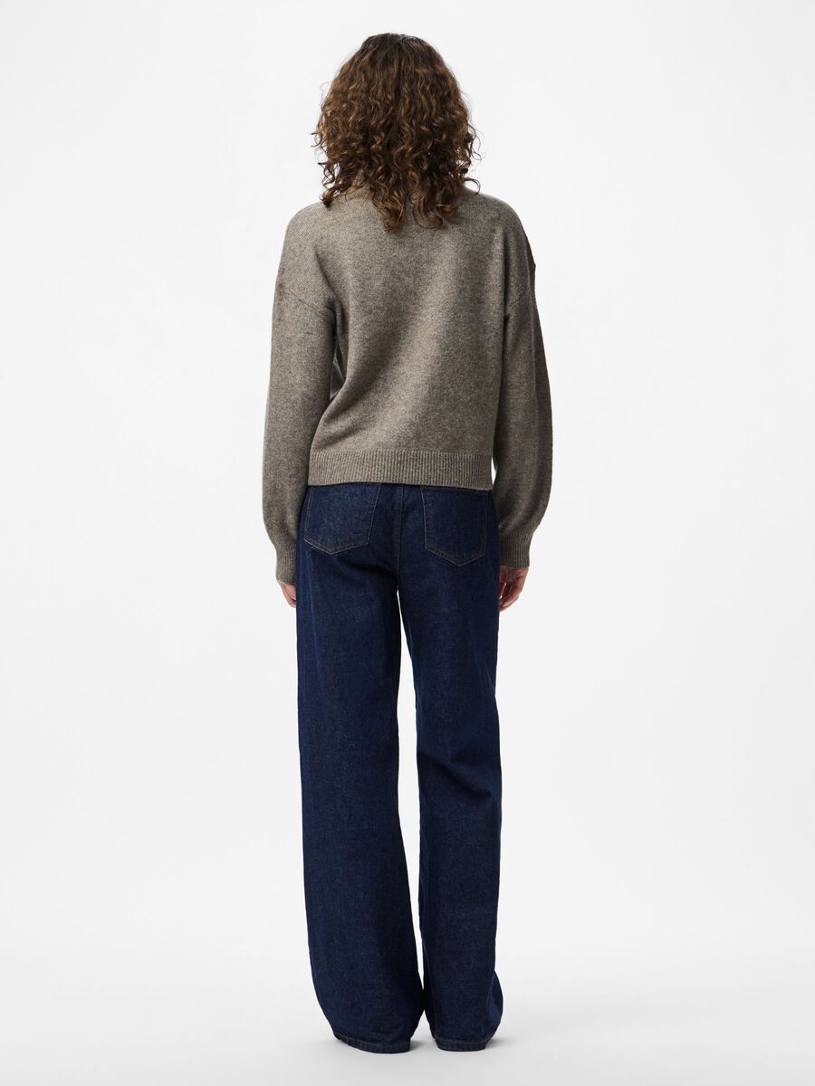 Carousel image - PCMALOU PULLOVER, Morel | 2