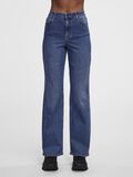 Pieces PCPEGGY HW JEANS MIT WEITEM BEIN, Medium Blue Denim, highres - 17127250_MediumBlueDenim_003.jpg