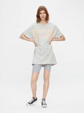 Pieces SURDIMENSIONNÉ T-SHIRT, Light Grey Melange, highres - 17121851_LightGreyMelange_913933_005.jpg