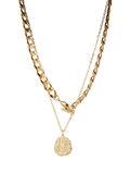 Pieces MULTIROW NECKLACE, Gold Colour, highres - 17118103_GoldColour_008.jpg