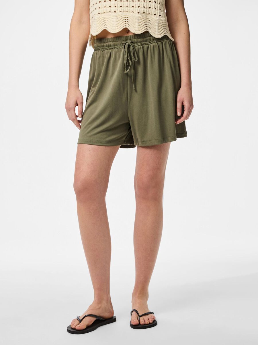 Pieces PCANORA SHORTS, Deep Lichen Green, highres - 17148783_DeepLichenGreen_003.jpg