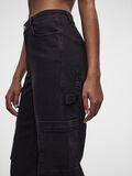 Pieces PCJOELLA CARGO TROUSERS, Black Denim, highres - 17143196_BlackDenim_006.jpg