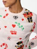 Product image thumbnail - PCJOLLY - NOËL PULL DE NOËL, Peach Blush | 4