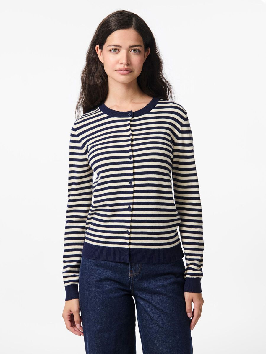 Pieces PCNORA STRICKJACKE, Maritime Blue, highres - 17154558_MaritimeBlue_1224761_003.jpg