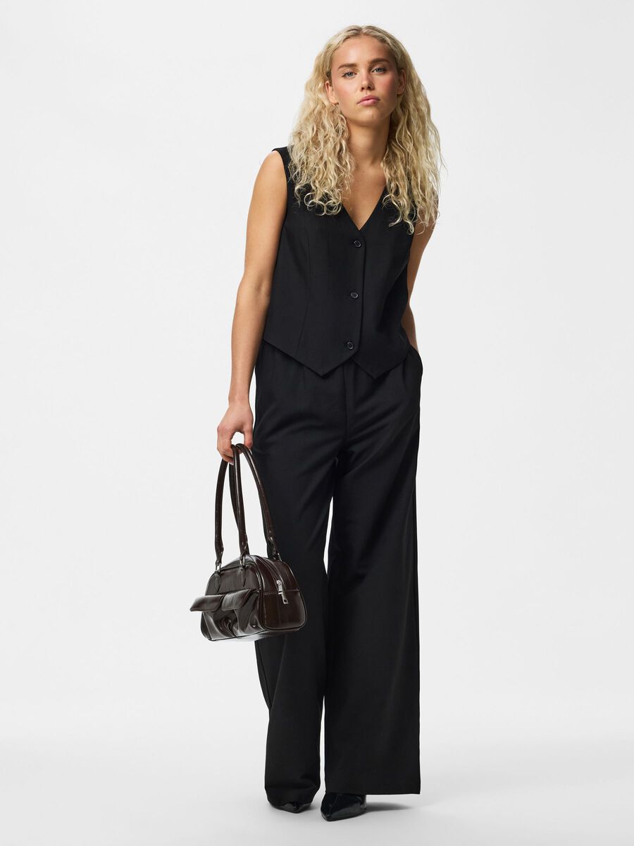 Carousel image - PCBOSELLA WAISTCOAT, Black | 5