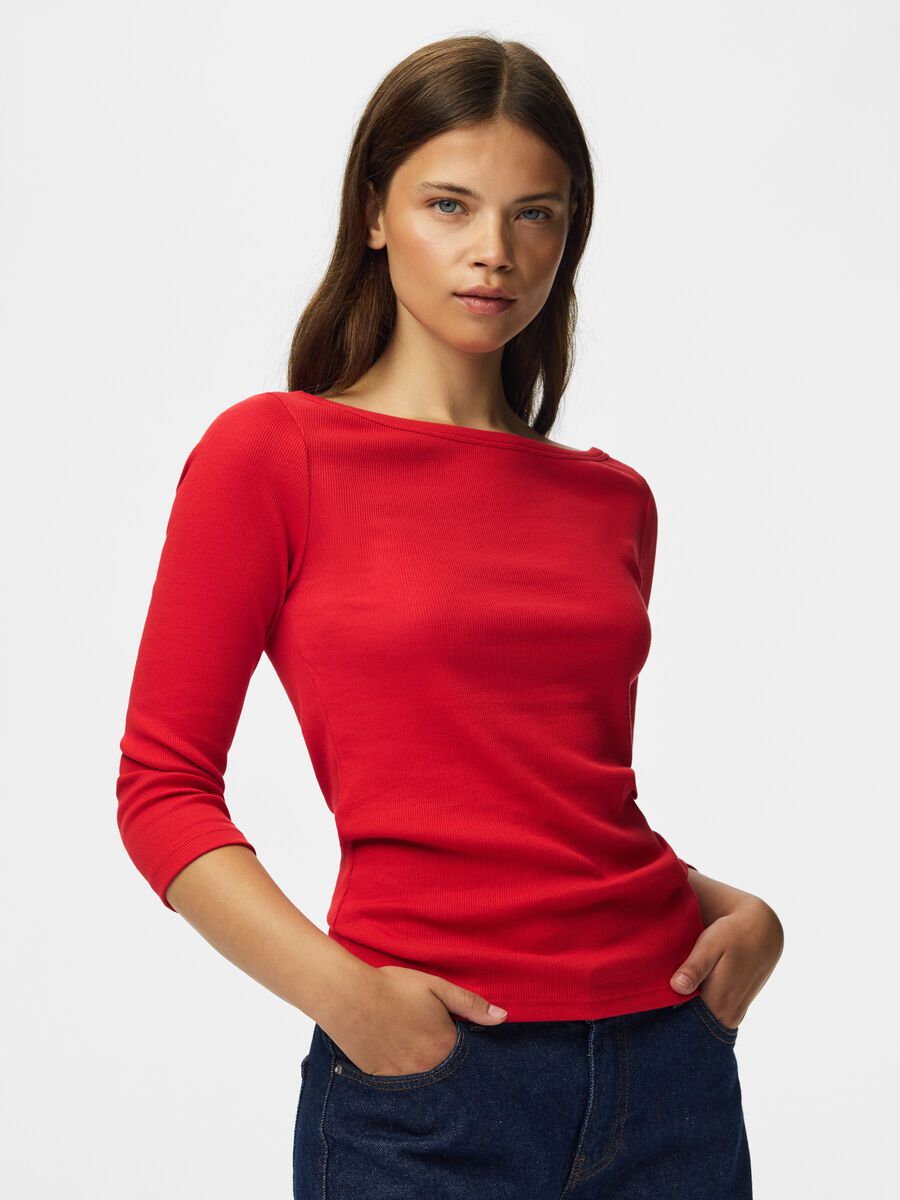 Product carousel image 1 PCBELLA 3/4 BOATNECK TOP, Adrenaline Rush