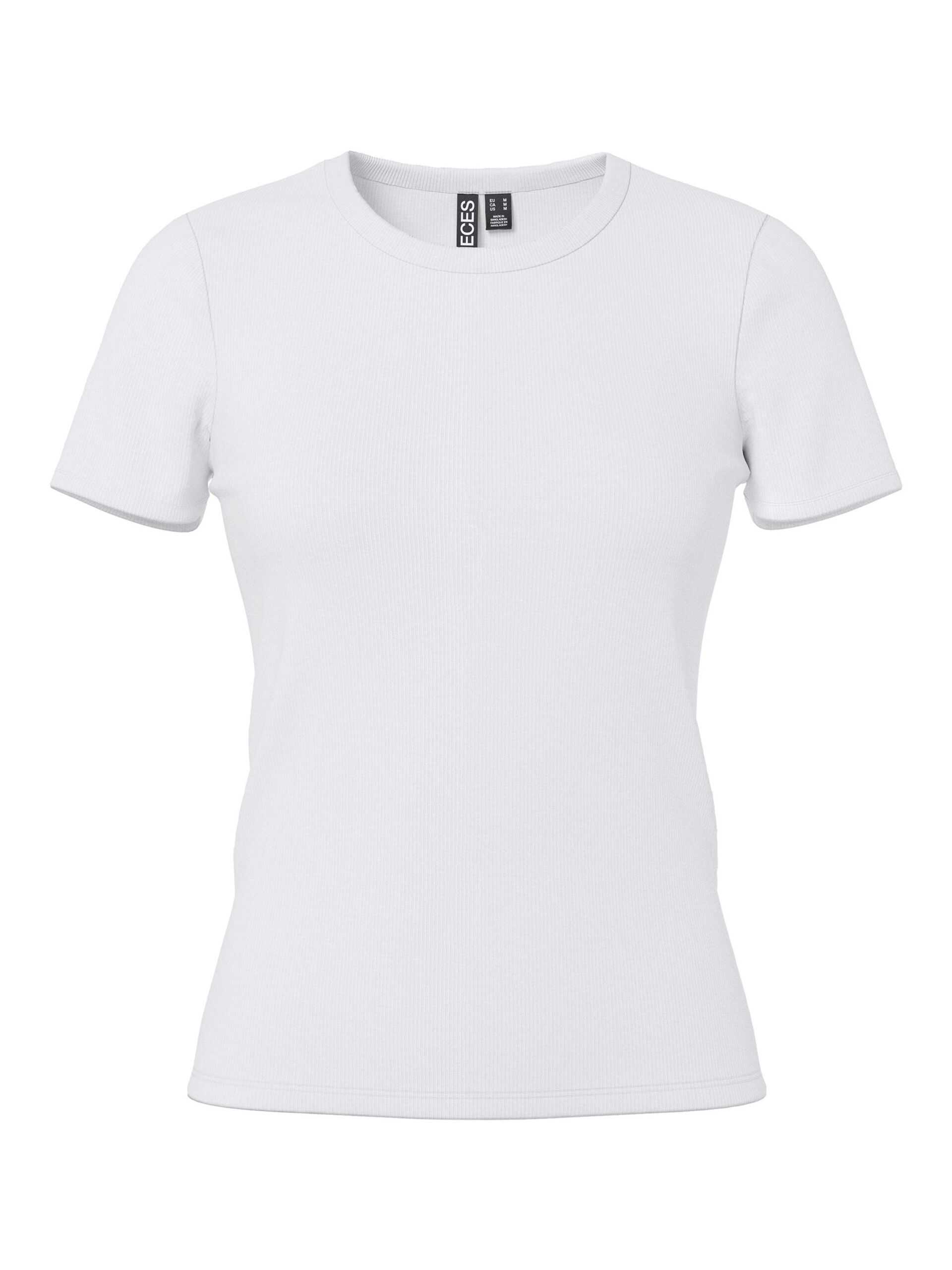 Carousel image - PCMAY RIBBET T-SKJORTE, Bright White | 4