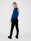 Pieces LONG SLEEVED LEOPARD KNITTED PULLOVER, Victoria Blue, highres - 17096171_VictoriaBlue_685339_004.jpg