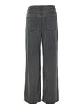 Product image thumbnail - PCSMIDI MW WIDE FIT JEANS, Dark Grey Denim | 7