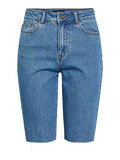 Pieces LONGLINE DENIMSHORTS, Medium Blue Denim, highres - 17102847_MediumBlueDenim_001.jpg