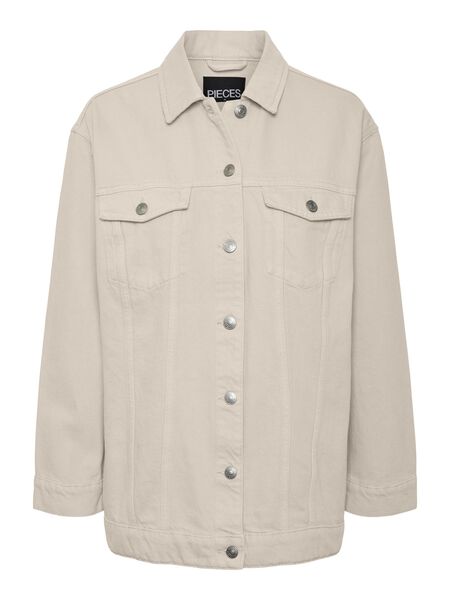 Pieces VESTE EN JEAN, Whitecap Gray, highres - 17133486_WhitecapGray_001.jpg