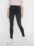 Pieces HIGH WAIST SKINNY FIT JEAN, Black, highres - 17087089_Black_003.jpg