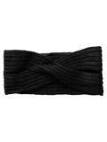 Pieces KNITTED HEADBAND, Black, highres - 17076045_Black_001.jpg