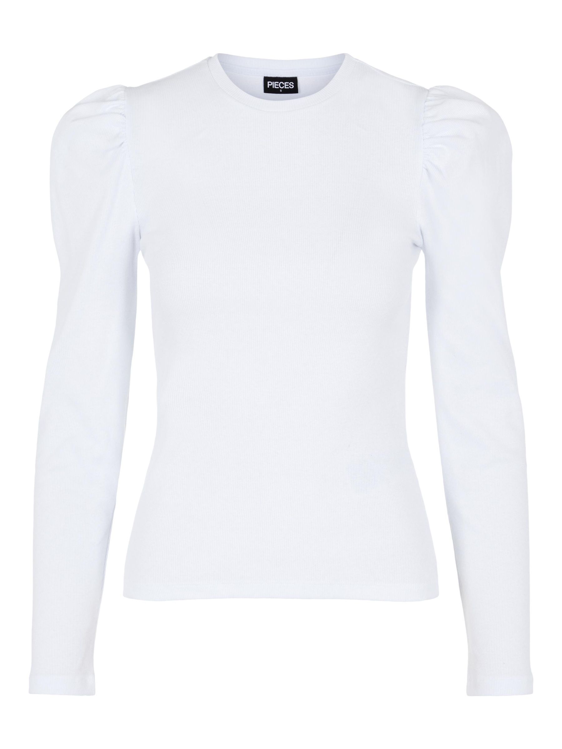 Wit shirt pofmouw hotsell