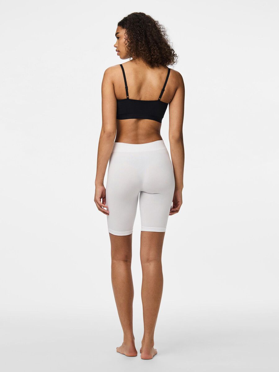 Pieces SZORTY ROWEROWE, Bright White, highres - 17039418_BrightWhite_004.jpg