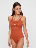 Pieces STRAPPY ONE-PIECE SWIMSUIT, Ginger Bread, highres - 17099171_GingerBread_005.jpg