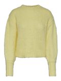 Pieces PCDITTE STRICKPULLOVER, Yellow Pear, highres - 17138782_YellowPear_001.jpg