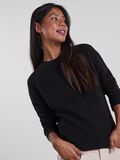 Pieces GERIPPTES PULLOVER, Black, highres - 17098262_Black_006.jpg