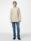 Pieces PCDONSI KNITTED PULLOVER, Sandshell, highres - 17149699_Sandshell_1109986_005.jpg
