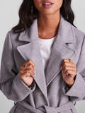 Pieces ABRIGO DE MEZCLA DE LANA, Light Grey Melange, highres - 17127479_LightGreyMelange_006.jpg