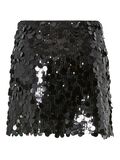 Product image thumbnail - PCMALOU MINI SKIRT, Black | 6