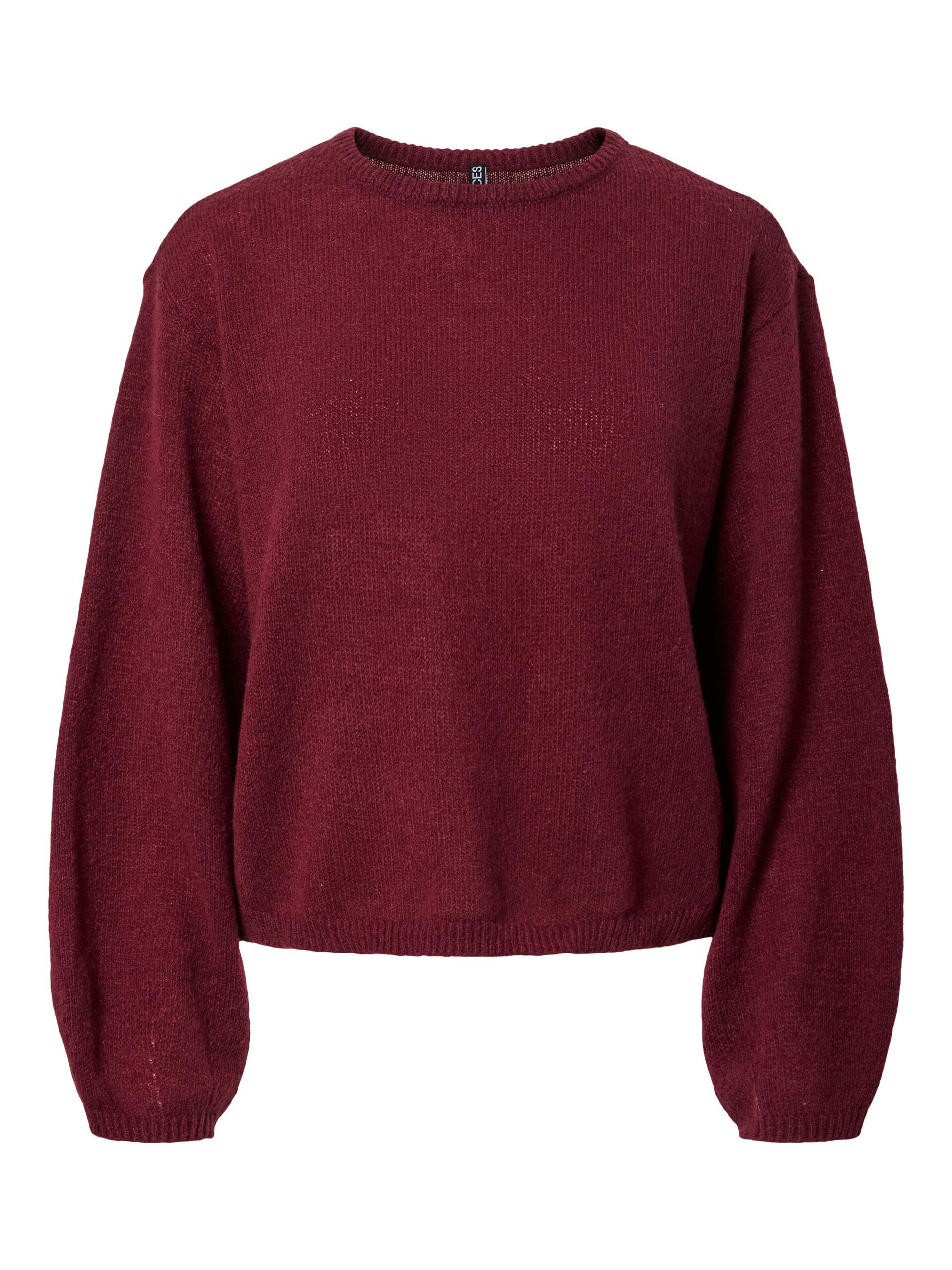 Carousel image - PCIDA KNITTED PULLOVER, Tawny Port | 5