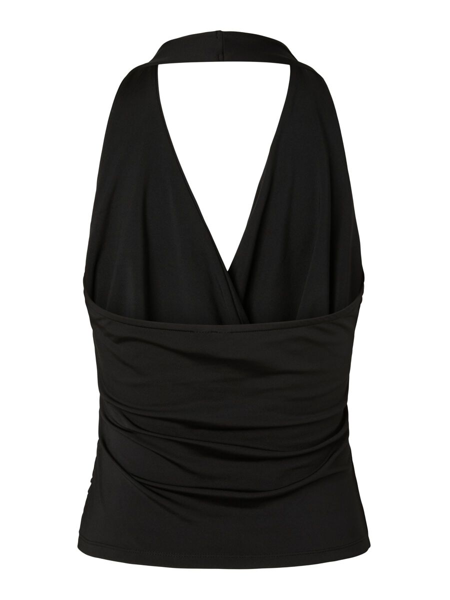 Product carousel image 2 PCSOFIA HALTERNECK TOP, Black