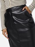 Pieces PCNEETH FAUX LEATHER SKIRT, Black, highres - 17151696_Black_006.jpg