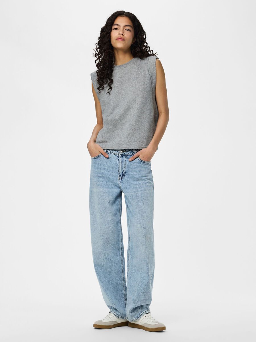 Carousel image - PCCHILLI SOMMER OBERTEIL, Light Grey Melange | 3