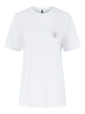 Pieces PCHEAVEN T-SHIRT, Bright White, highres - 17123536_BrightWhite_925884_001.jpg