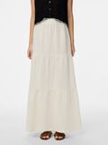 Pieces PCSIKKA HW COTTON MAXI SKIRT, Cloud Dancer, highres - 17152628_CloudDancer_003.jpg