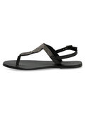 Pieces LEDER PERLEN- SANDALEN, Black, highres - 17080116_Black_004.jpg