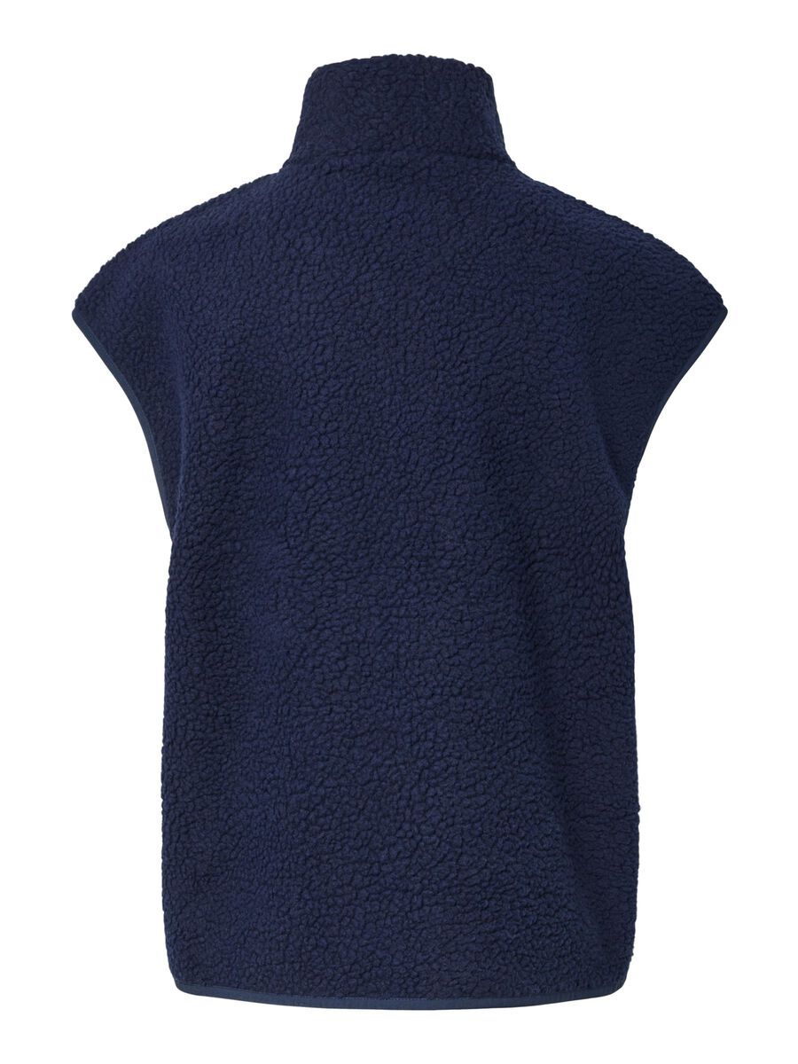 Carousel image - PCSADIA TEDDY VEST, Maritime Blue | 6