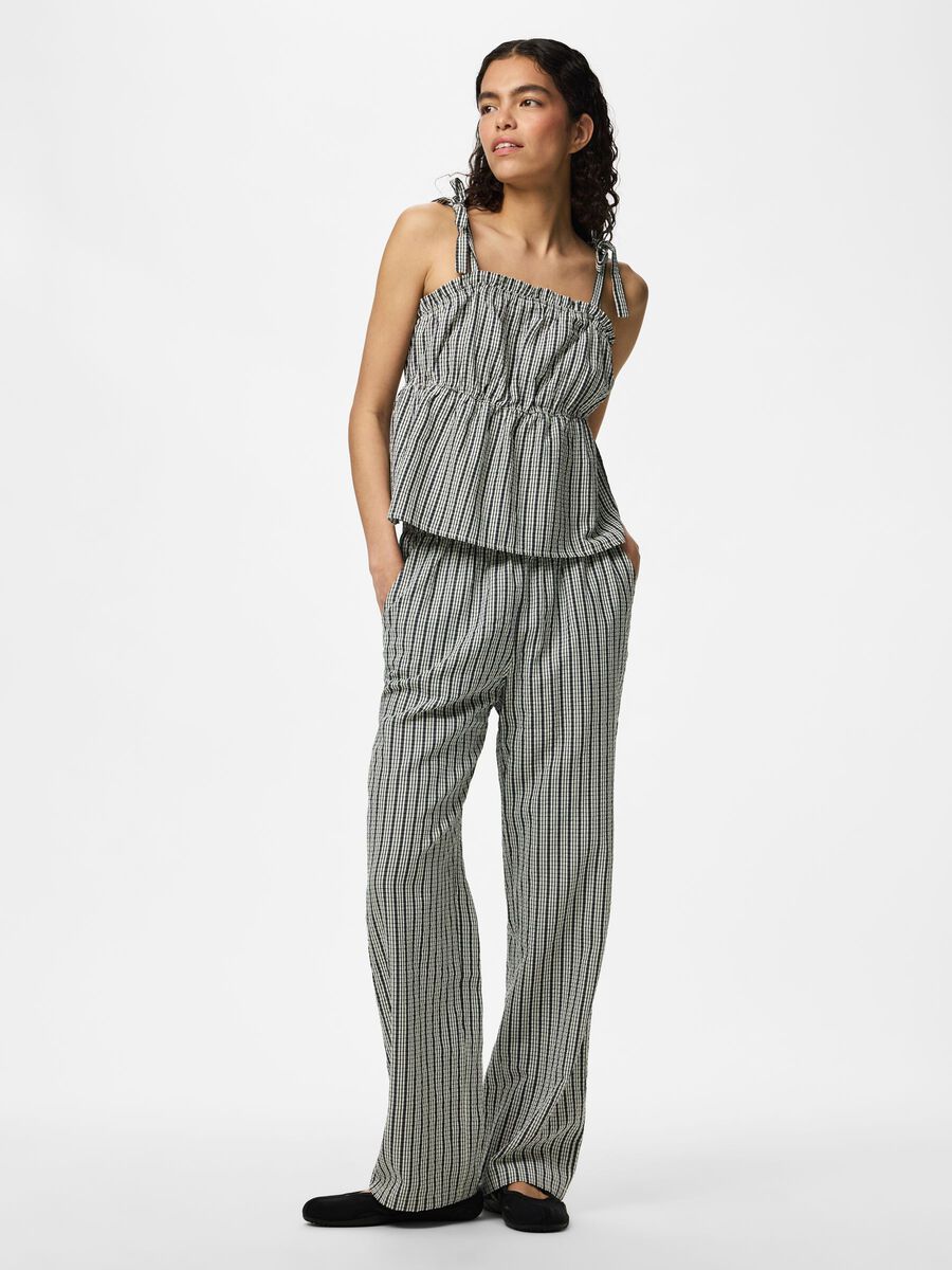 Carousel image - PCABRIELLE HW  TROUSERS, Black | 5